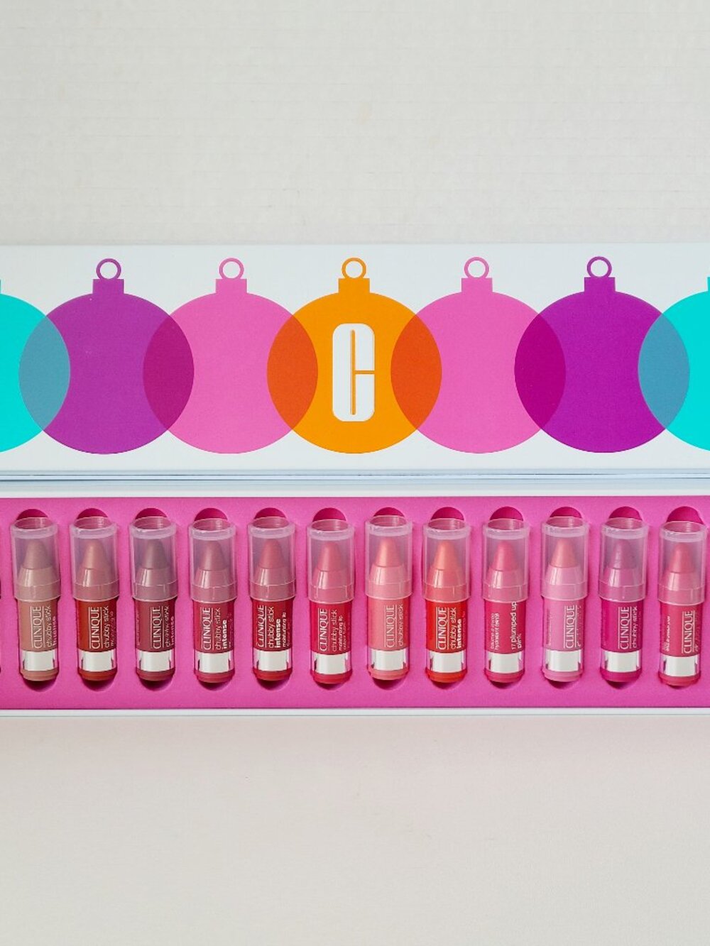 CLINIQUE The Chubbettes 20pc Chubby Stick Moisturizing Lip Colour Balm MINIs Set